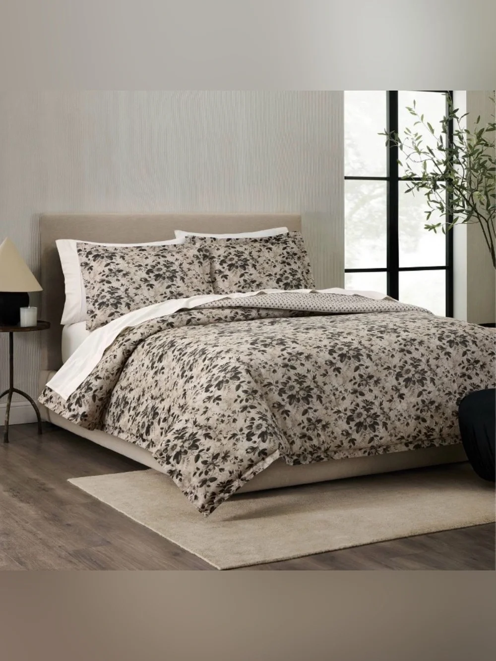 New Jeremiah Brent Floral Comforter Set Size Queen